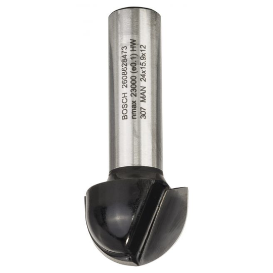 Bosch Hulkehlfræser 12x12x24mm - 2608628473