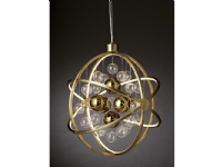 LOFTLAMPE GALAXY 3000K MESSING ANTIK DÆMPBAR