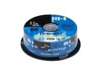Intenso - 25 x DVD+R DL - 8.5 GB 8x - spindle
