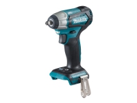 Makita DTW180 - Stødnøgle - ledningfri - 2-hastigheders - 3/8 kvadratisk drev 9.5 mm - 180 N·m - intet batteri - 18 V - Uden batteri og oplader