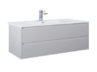 Luxor 120 CM Vaskeskab - Luxor 120 CM Vaskeskab u / Vask Mat GREY