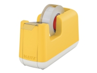 Tapedispenser Leitz Cosy gul inkl. tape