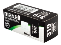 Maxell SR 527SW - Batteri 10 x SR527SW - Zn/Ag2O - 17 mAh