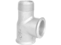 GF GEORG FISCHER 1/2 galvaniseret tee muffe / nippel