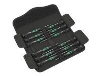 Wera Serie Kraftform Micro Universal 1 Electronic - Skruetrækkersæt - 12 stykker - i pose