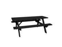 Bord-/bænksæt 42 mm sort grundmalet (801-056)