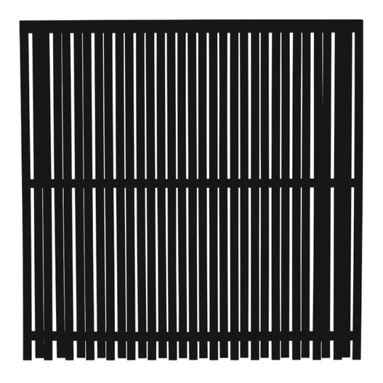 Plus Nagano Hegn - 180x180 cm - Fungicid beh. grundmalet sort - 17474-15