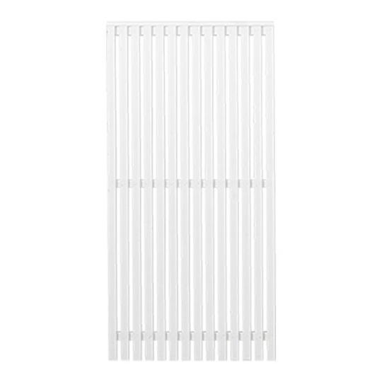 Plus Sendai Hegn - 90x180 cm - Fungicid beh. grundmalet hvid to gange - 17448-13