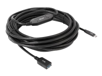 Club 3D - USB-kabel - USB-C (han) til USB Type A (hun) - USB 3.1 Gen 1 - 0.9 A - 10 m - aktiv