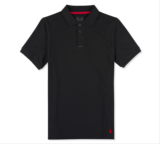 Musto pique polo t-shirt cc, herre, sort s