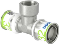 MLC pres T-stk mf. 32-3/4-32 - til gulvvarme- og brugsvand- og radiatorsystemer