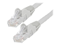 StarTech.com 7m LSZH CAT6 Ethernet Cable, 10 Gigabit Snagless RJ45 100W PoE Network Patch Cord with Strain Relief, CAT 6 10GbE UTP, Grey, Individuall