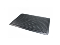 Aflastningsmåtte Floortex anti-fatigue gummi måtte 90x150 cm sort