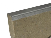 Endegavl lukket, H=100mm - med galv. karm. Ulma MultiV+100