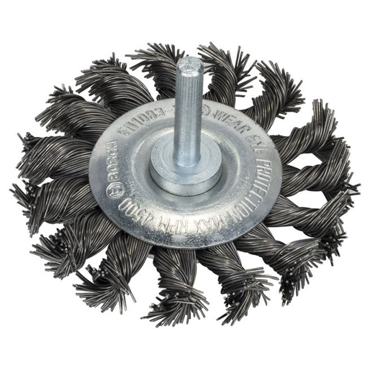 Bosch Konusbørste Flettet 75mm Stål 6mm - 2608622113