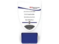 Dispenser Deb Cleanse Shower Manuel Plast Hvid/Blå til 2 ltr patron,8 x 1 Stk/krt