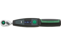 STAHLWILLE 701/2, Digital momentnøgle, Ft-lb, In-lb, Nm, Elektronisk, 1 - 20 Nm, Sort, Grøn, DIN EN ISO 6789-2: 2017