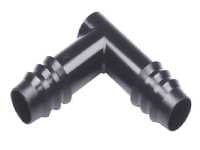 Gardena 5392-20, Fælles stik, Drypvandingssystem, Sort, Hanstik, 90°, 1 stk