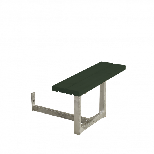 Plus Påbygning til Basic Bord/Bænkesæt - 77 cm - Grøn - 185820-11