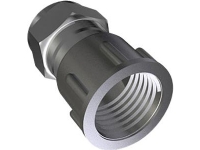 IBP CONEX Overgang 1/2-10 mm kompression med muffe forkromet