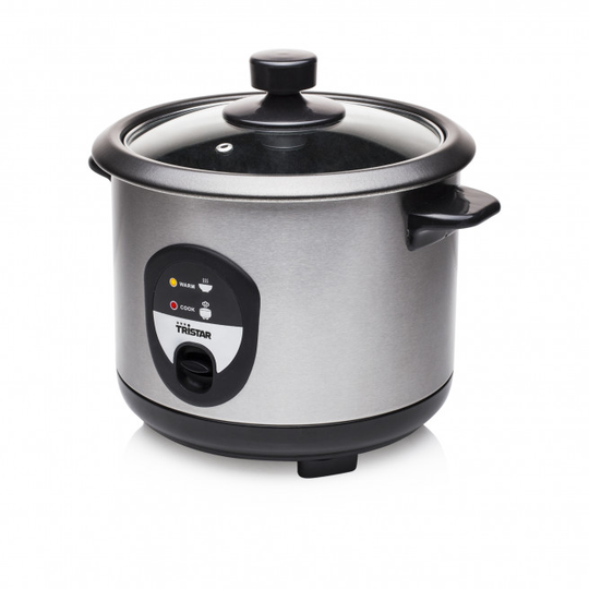 Tristar RK-6126 riskoger Sort, Rustfrit stål 1 L 400 W