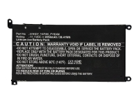 Laptop Battery for Dell 42Wh 3 Cell Li-Pol 11.4V 3.7Ah