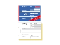 Herlitz Receipt pad, A6 (105x148mm), Tyskland, 80 ark