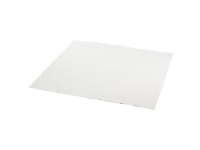 Stikdug papir m/PE-belægning hvid 100x100cm 25stk/kar - (25 x 6 kartonr)