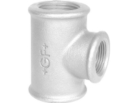GF GEORG FISCHER 2X1x2 galvaniseret tee
