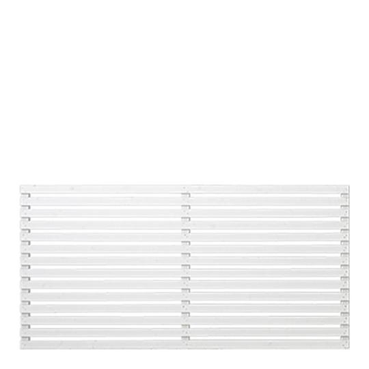 Plus Tokyo Hegn - 180x90 cm - Fungicid beh. grundmalet hvid to gange - 17315-13