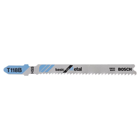 Bosch Stiksavklingeinge T 118 B 100 Stk Metal - 2608631965