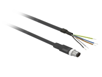 Følerkabel PUR M12 4-pin han lige 2 meter XZCP1541L2