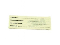 Mærkater Post-It 100x40 mm til Sporbarhed,12 pk x 6 blokke/krt