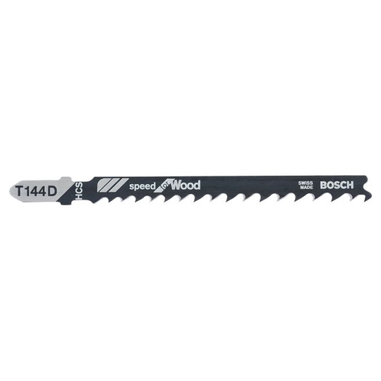 Bosch Stiksavklingeinger T 144 D Træ 100 Stk - 2608637880