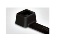 Hellermann Tyton 138-00041, Udløselig kabelbinder, Sort, 22,5 cm, 535 N, 76 cm, 7,6 mm