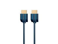 ClickTronic 70704, 2 m, HDMI Type A (Standard), HDMI Type A (Standard), 3840 x 2160 pixel, 3D- kompatibilitet, Blå