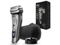 Braun Series 9 9415s, Folie shaver, Sort, Sølv, Opladning, Batteri, Lithium-Ion (Li-Ion), 60 min.