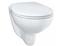 GROHE Bau Ceramic toilet væghængt inklusiv sæde med soft close og quick release