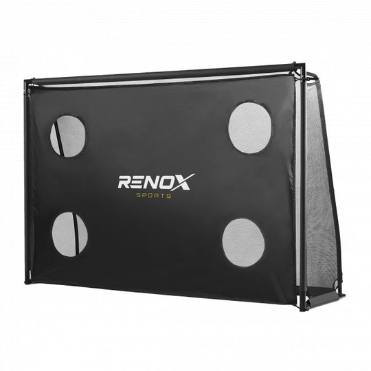 RENOX Fodboldmål Legend 300x200x90 cm med sharpshooter - 805-667