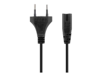 SPEEDLINK WYRE XE - Strømkabel - Europlug (han) til IEC 60320 C7 - 250 V - 2.5 A - 1.8 m - sort