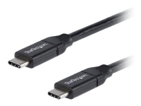 StarTech.com USB C To USB C Cable - 3 ft / 1m - USB-IF Certified - 5A PD - USB 2.0 - USB Type C Charging Cable - USB C Fast Charge Cable (USB2C5C1M)