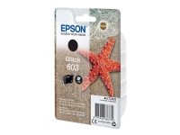 Epson 603 - 3.4 ml - sort - original - blister med RF/akustisk alarm - blækpatron - for Expression Home XP-2150, 2155, 3150, 3155, 4150, 4155 WorkFo