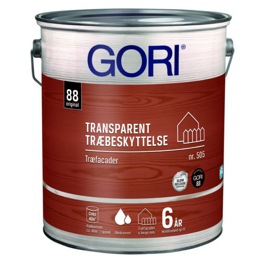 Dyrup Gori 505 Træbeskyttelse Transparent Tryk Grøn - 5,0lt