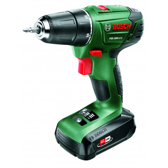 Bosch Akkuskruemaskine Psr 1800 Li-2 1,5ah - 06039A310B