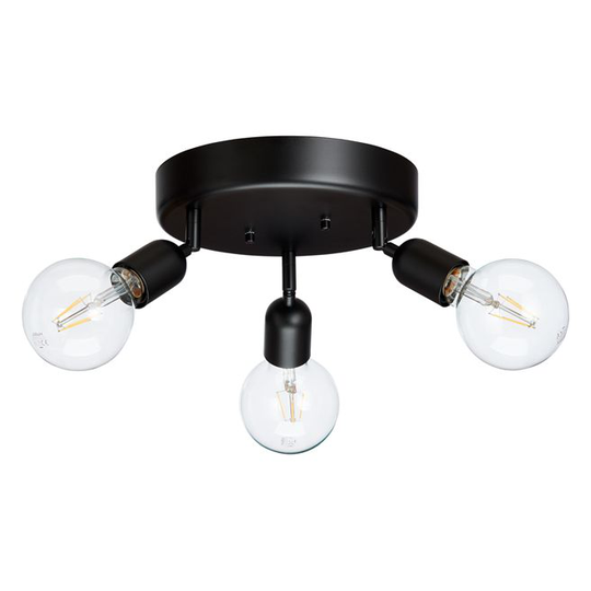 Belid Regal sort 6386 - Spotrondel 3 spot