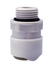 Adapter lige 1/2''-15 mm