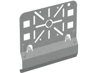 WIBE GROUP Dåseplade 35S vandret bredde 170 mm, længde 164 mm El-forzinket