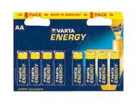Varta Energy 4106 - Double Blister - batteri 8 x AA type - Alkalisk