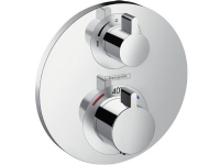 HansGrohe Ecostat S termostatarmatur til indbygning med afspærring til 1 udtag - kombineres med iBox 01810180