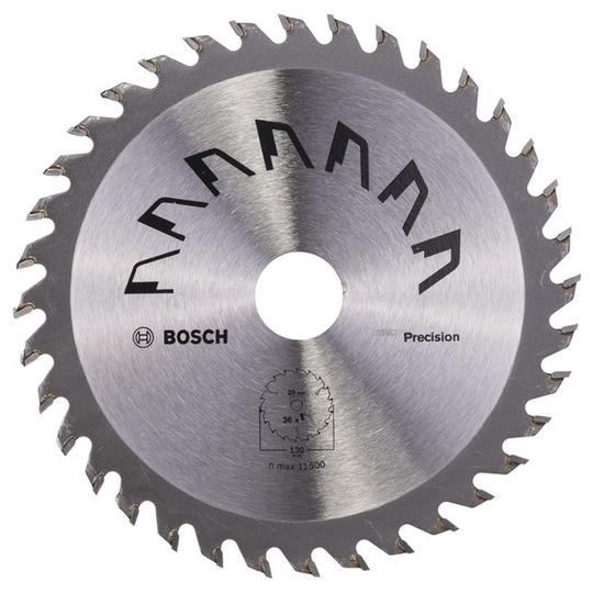 Bosch Rundsavsklinge Precision 130x2x20/16mm T34 - 2609256847